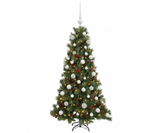 Dirbtinė kalėdinė eglutė su rutuliuku 150 cm 150 LED