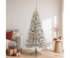 Dirbtinė kalėdinė eglutė su rutuliuku 150 cm 150 LED