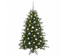 Dirbtinė kalėdinė eglutė su rutuliuku 150 cm 150 LED