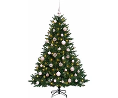 Dirbtinė kalėdinė eglutė su rutuliuku 150 cm 150 LED