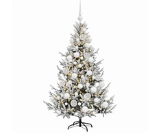 Dirbtinė kalėdinė eglutė su rutuliuku 150 cm 150 LED