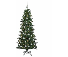 Dirbtinė kalėdinė eglutė su rutuliuku 150 cm 150 LED