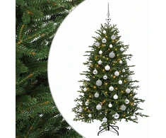 Dirbtinė kalėdinė eglutė su rutuliuku 150 cm 150 LED