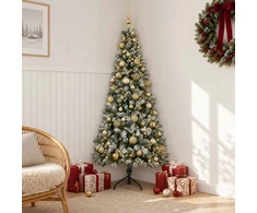 Dirbtinė kalėdinė eglutė su rutuliuku 150 cm 150 LED