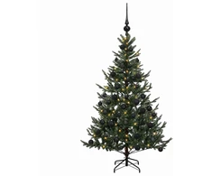 Dirbtinė kalėdinė eglutė su rutuliuku 150 cm 150 LED