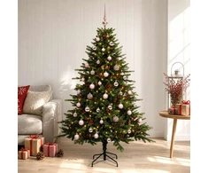 Dirbtinė kalėdinė eglutė su rutuliuku 150 cm 150 LED