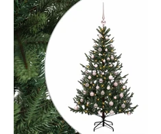 Dirbtinė kalėdinė eglutė su rutuliuku 150 cm 150 LED