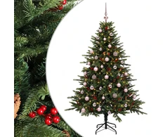 Dirbtinė kalėdinė eglutė su rutuliuku 150 cm 150 LED
