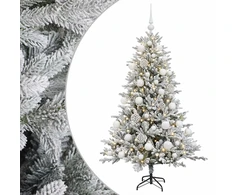 Dirbtinė kalėdinė eglutė su rutuliuku 150 cm 150 LED