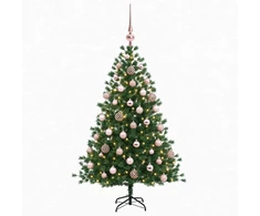 Dirbtinė kalėdinė eglutė su rutuliuku 150 cm 150 LED