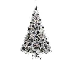 Dirbtinė kalėdinė eglutė su rutuliuku 150 cm 150 LED