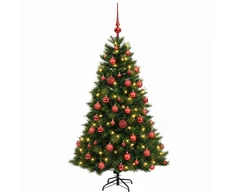 Dirbtinė kalėdinė eglutė su rutuliuku 150 cm 150 LED