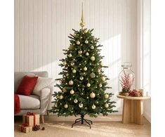 Dirbtinė kalėdinė eglutė su rutuliuku 150 cm 150 LED