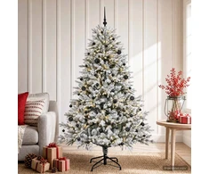 Dirbtinė kalėdinė eglutė su rutuliuku 150 cm 150 LED