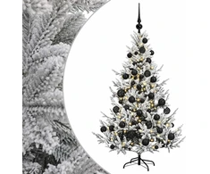Dirbtinė kalėdinė eglutė su rutuliuku 150 cm 150 LED