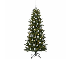 Dirbtinė kalėdinė eglutė su rutuliuku 180 cm 300 LED