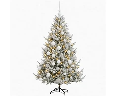 Dirbtinė kalėdinė eglutė su rutuliuku 180 cm 300 LED