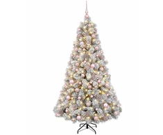 Dirbtinė kalėdinė eglutė su rutuliuku 180 cm 300 LED