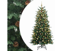 Dirbtinė kalėdinė eglutė su rutuliuku 180 cm 300 LED