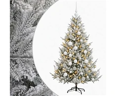 Dirbtinė kalėdinė eglutė su rutuliuku 180 cm 300 LED