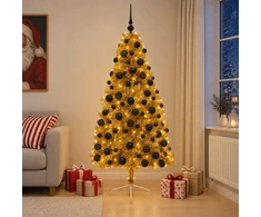 Dirbtinė kalėdinė eglutė su rutuliuku 180 cm 300 LED