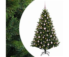 Dirbtinė kalėdinė eglutė su rutuliuku 180 cm 300 LED