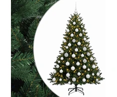 Dirbtinė kalėdinė eglutė su rutuliuku 180 cm 300 LED