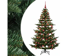 Dirbtinė kalėdinė eglutė su rutuliuku 180 cm 300 LED