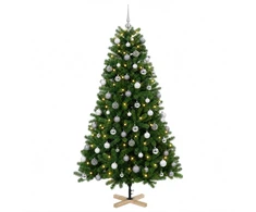 Dirbtinė kalėdinė eglutė su rutuliuku 180 cm 300 LED