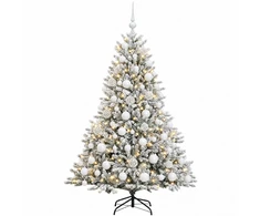 Dirbtinė kalėdinė eglutė su rutuliuku 180 cm 300 LED