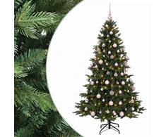 Dirbtinė kalėdinė eglutė su rutuliuku 180 cm 300 LED