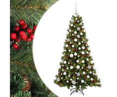 Dirbtinė kalėdinė eglutė su rutuliuku 180 cm 300 LED