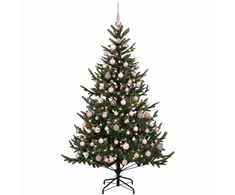 Dirbtinė kalėdinė eglutė su rutuliuku 180 cm 300 LED