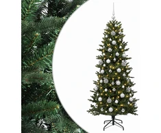 Dirbtinė kalėdinė eglutė su rutuliuku 180 cm 300 LED