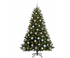 Dirbtinė kalėdinė eglutė su rutuliuku 180 cm 300 LED