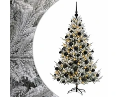 Dirbtinė kalėdinė eglutė su rutuliuku 180 cm 300 LED