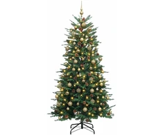 Dirbtinė kalėdinė eglutė su rutuliuku 180 cm 300 LED