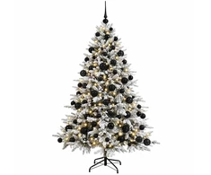 Dirbtinė kalėdinė eglutė su rutuliuku 180 cm 300 LED
