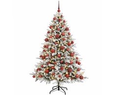 Dirbtinė kalėdinė eglutė su rutuliuku 180 cm 300 LED