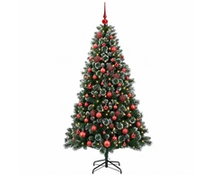 Dirbtinė kalėdinė eglutė su rutuliuku 180 cm 300 LED