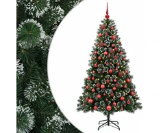 Dirbtinė kalėdinė eglutė su rutuliuku 180 cm 300 LED