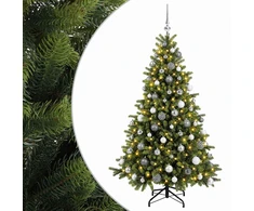 Dirbtinė kalėdinė eglutė su rutuliuku 180 cm 300 LED