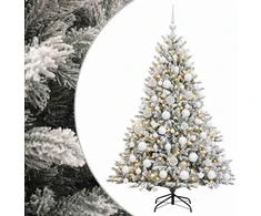 Dirbtinė kalėdinė eglutė su rutuliuku 180 cm 300 LED
