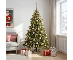 Dirbtinė kalėdinė eglutė su rutuliuku 180 cm 300 LED