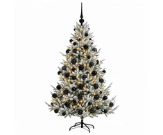Dirbtinė kalėdinė eglutė su rutuliuku 180 cm 300 LED