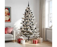 Dirbtinė kalėdinė eglutė su rutuliuku 180 cm 300 LED