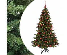 Dirbtinė kalėdinė eglutė su rutuliuku 180 cm 300 LED