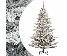Dirbtinė kalėdinė eglutė su rutuliuku 180 cm 300 LED