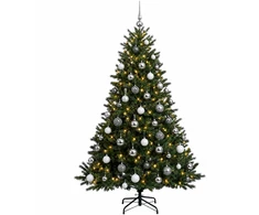 Dirbtinė kalėdinė eglutė su rutuliuku 210 cm 300 LED