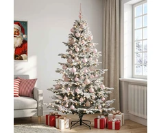 Dirbtinė kalėdinė eglutė su rutuliuku 210 cm 300 LED